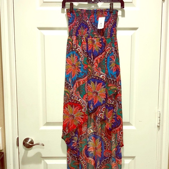 a'gaci Dresses & Skirts - A’gaci Hi-Low Halter Dress